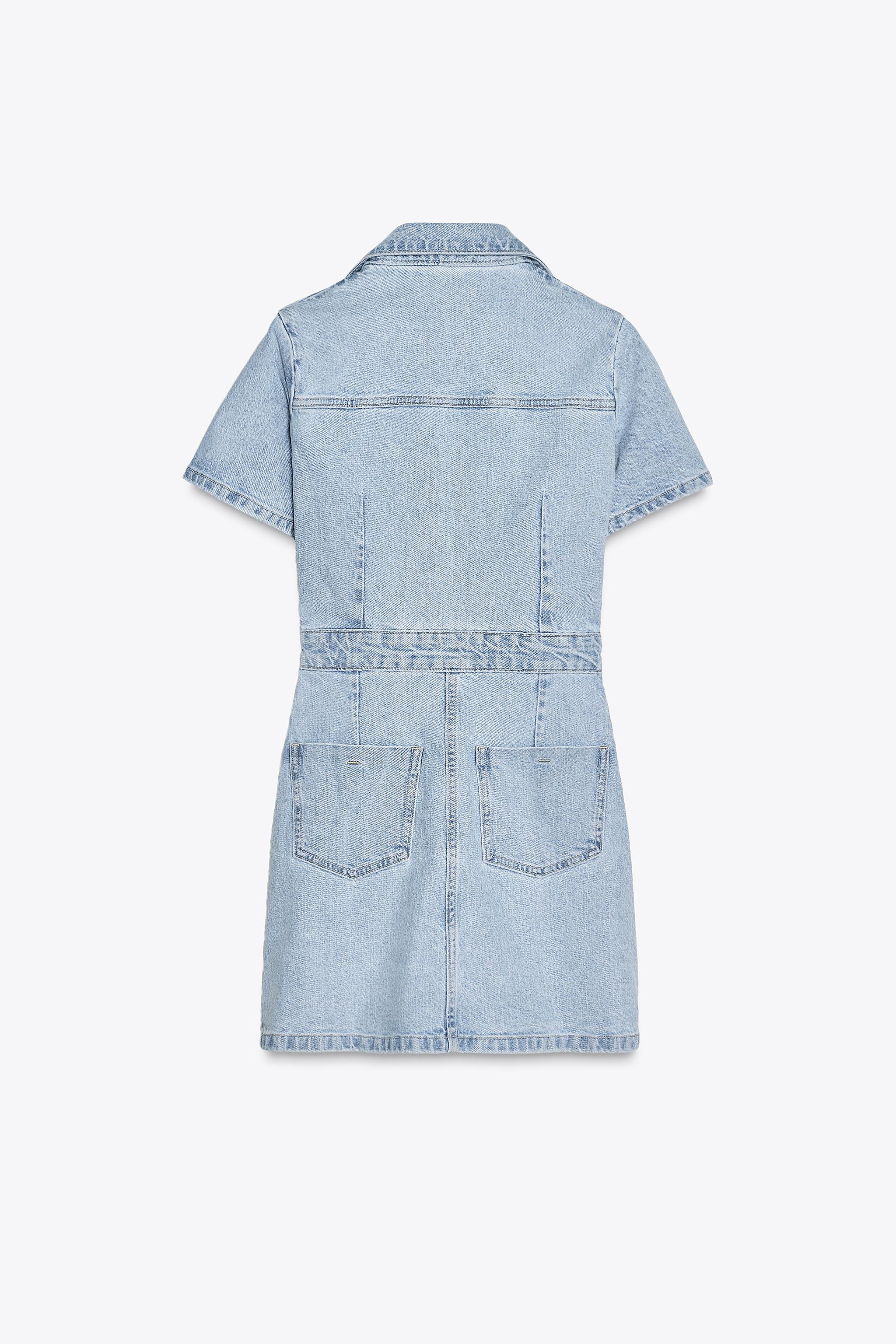 Vin｜スキッパーデニムワンピース | Rakuten Fashion(楽天