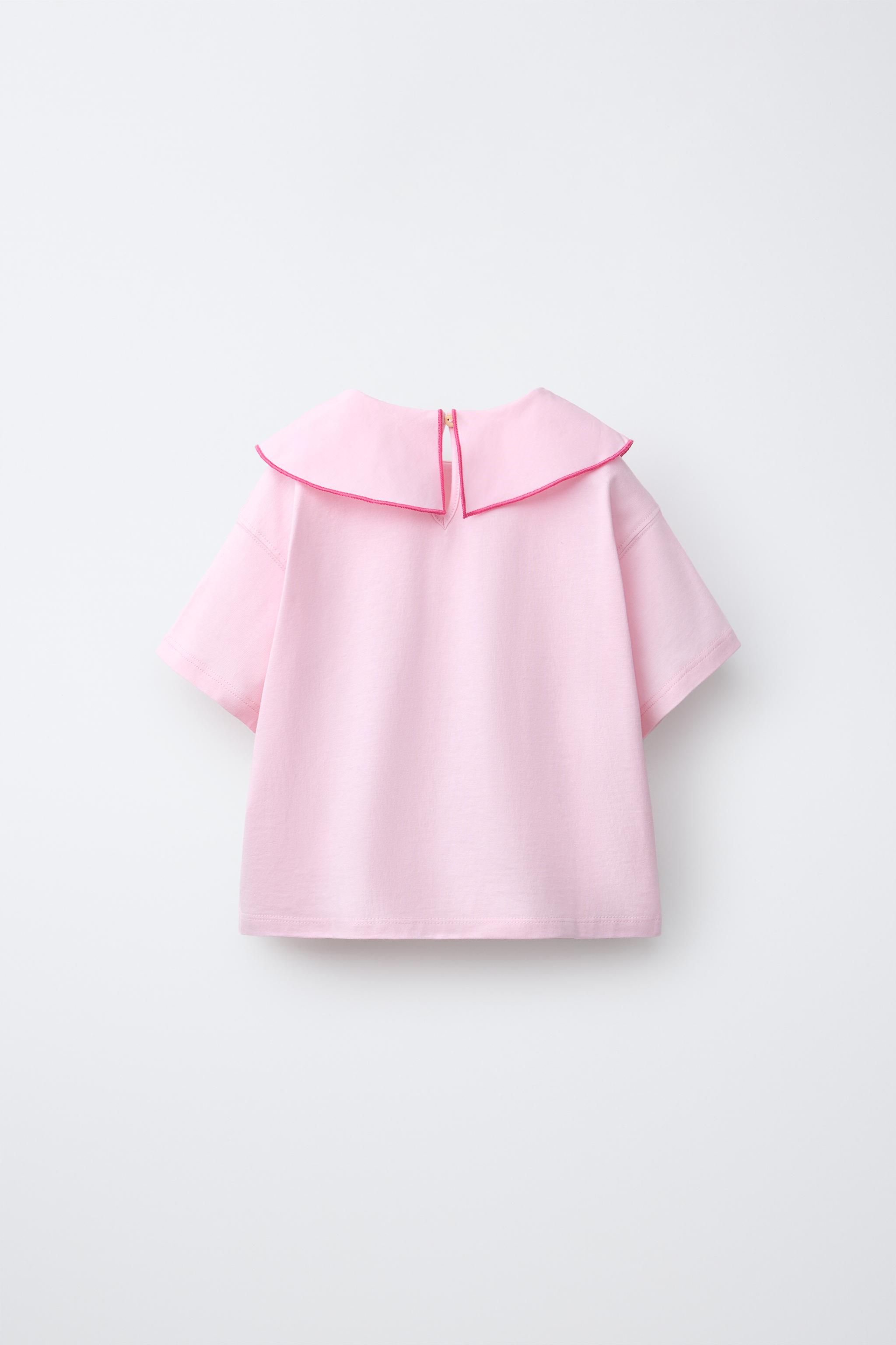SCARF BOW T-SHIRT