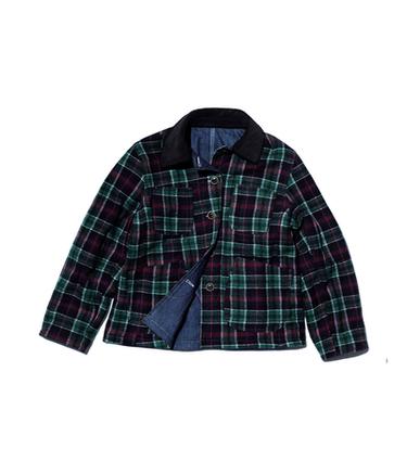 VESTE DE GRANGE RÉVERSIBLE KARL TEMPLER - Bleu de Zara - Image 3