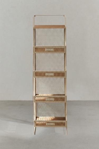 MEUBLE DE RANGEMENT ÉTAGÈRES - Beige clair de Zara - Image 5