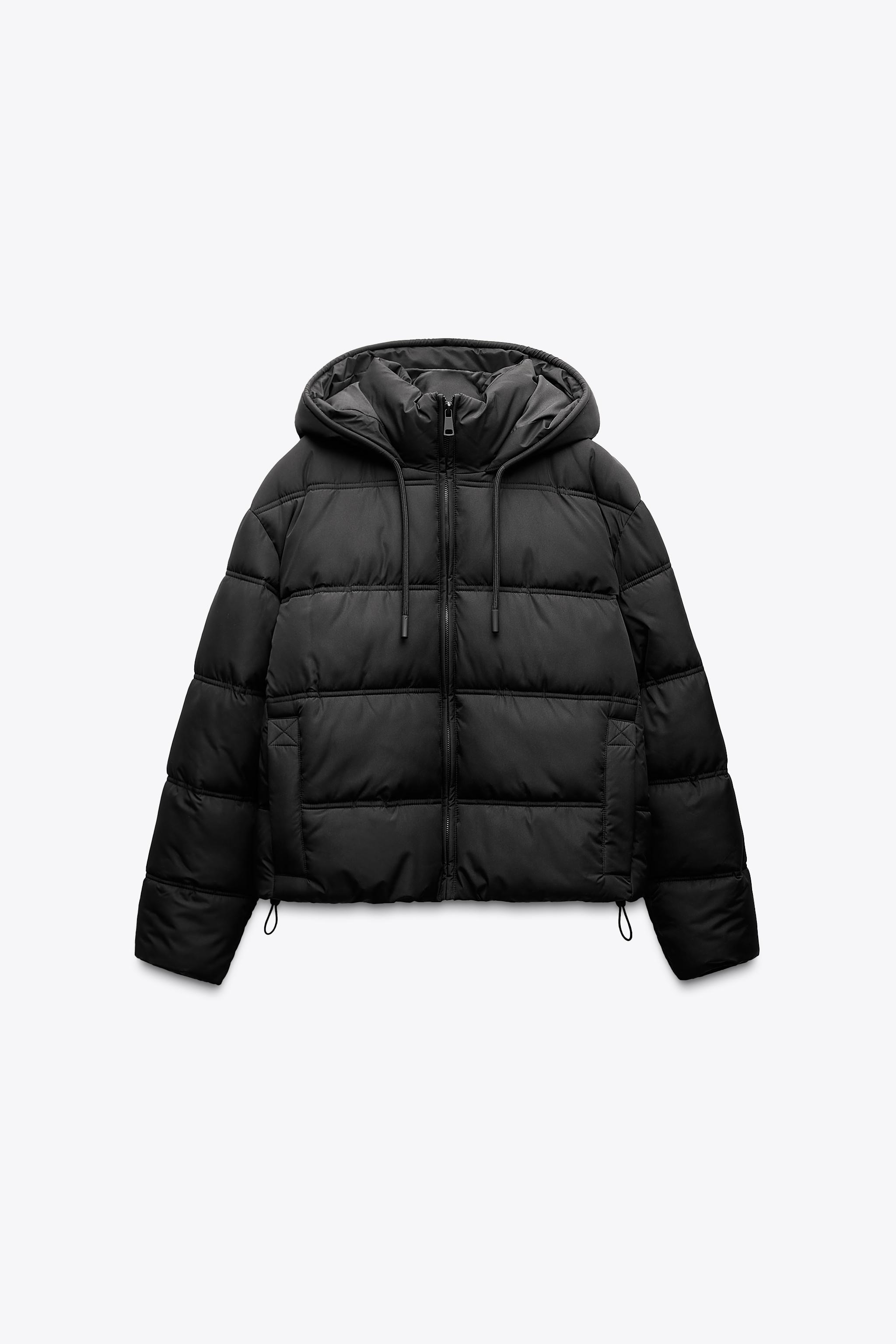 Zara Bomber Jacket Chaqueta Canguro Zara Puffer Coat Parka