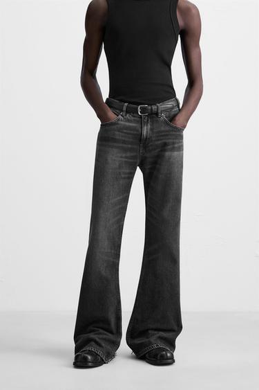 JEAN FLARE FIT - Charbon de Zara - Image 1