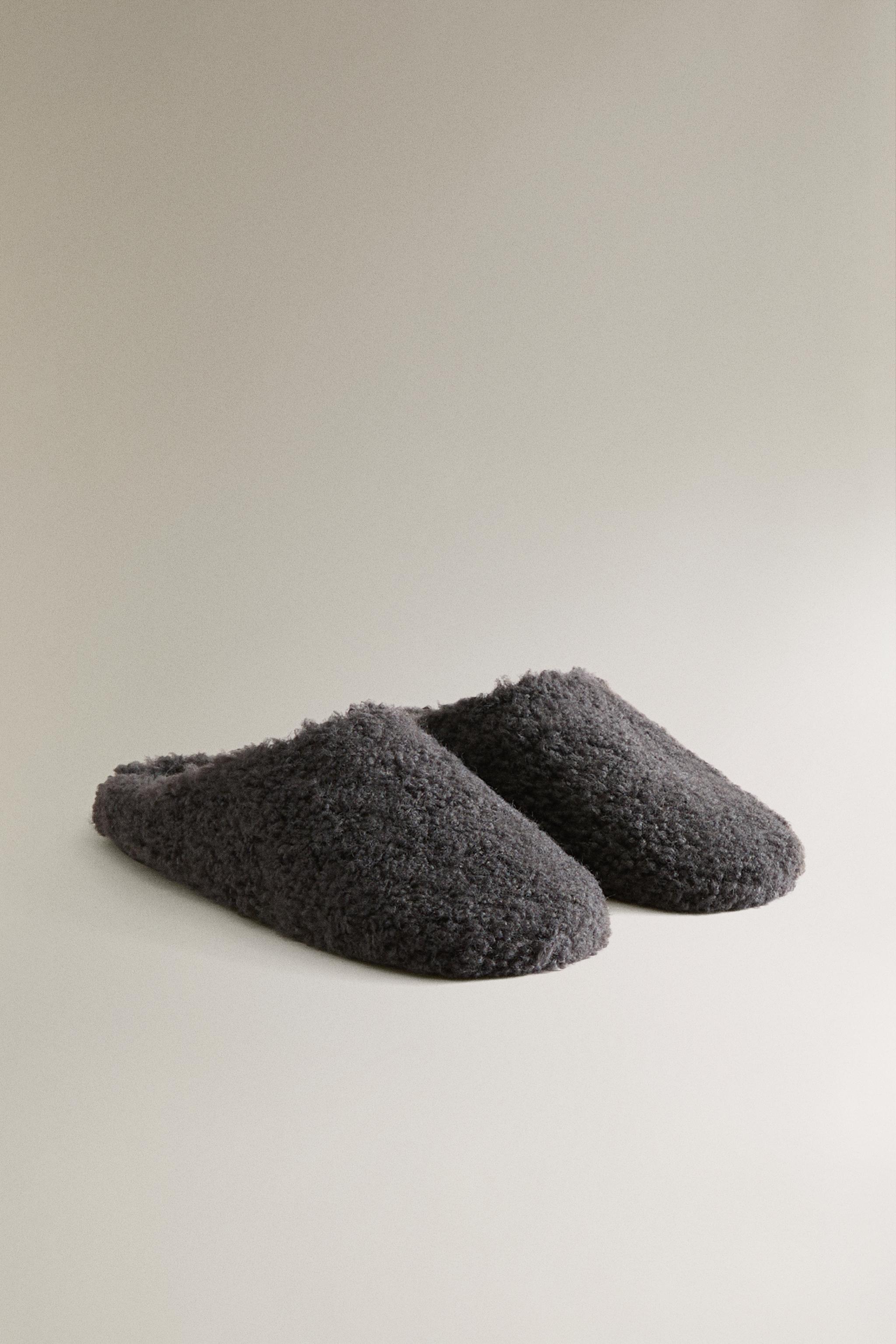 MULES EFFET PEAU DE MOUTON