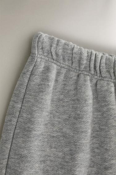 CHILDREN’S PLUSH TROUSERS - Grey marl by Zara - Image 1