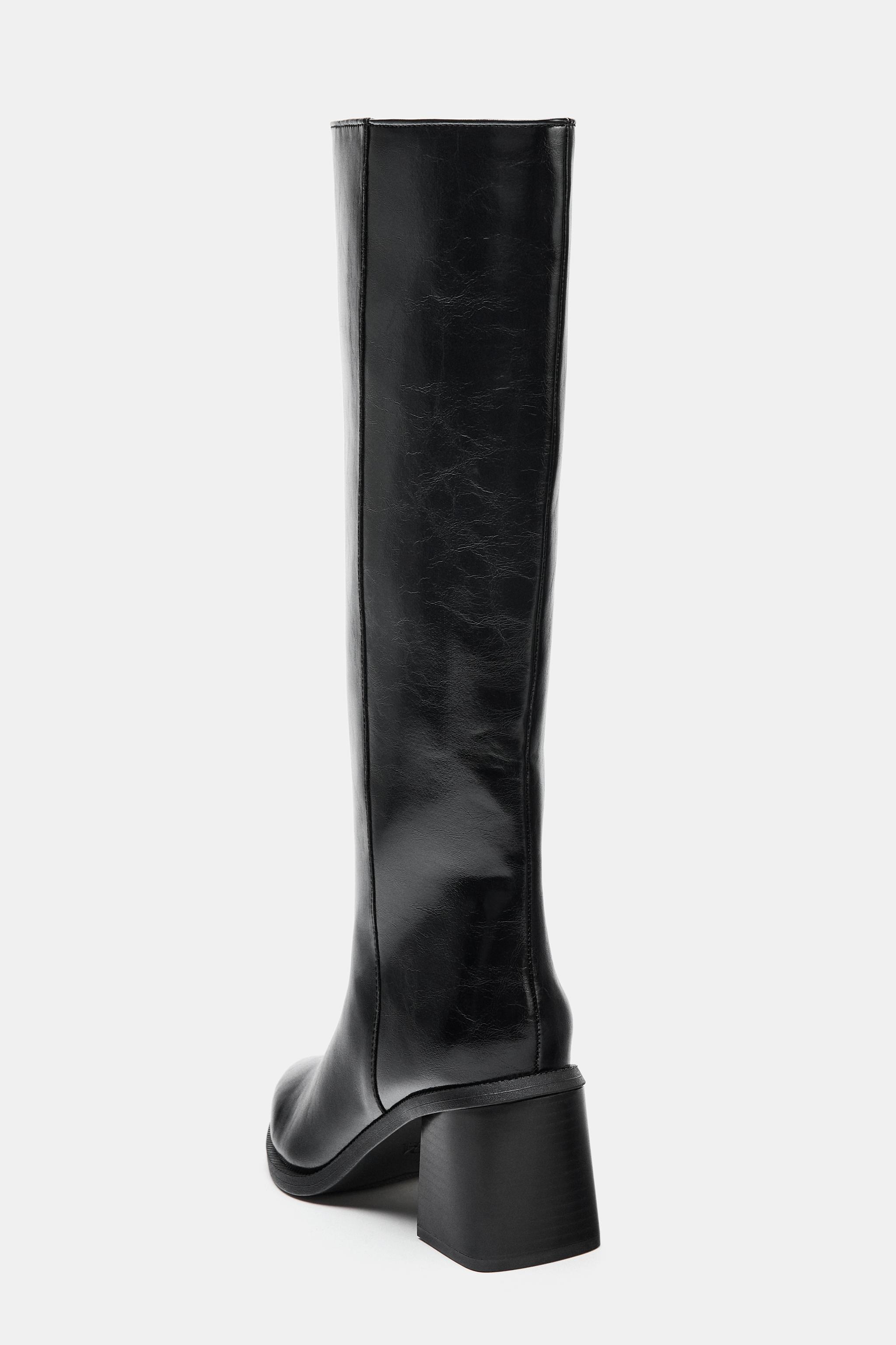 HIGH SHAFT HEEL BOOTS
