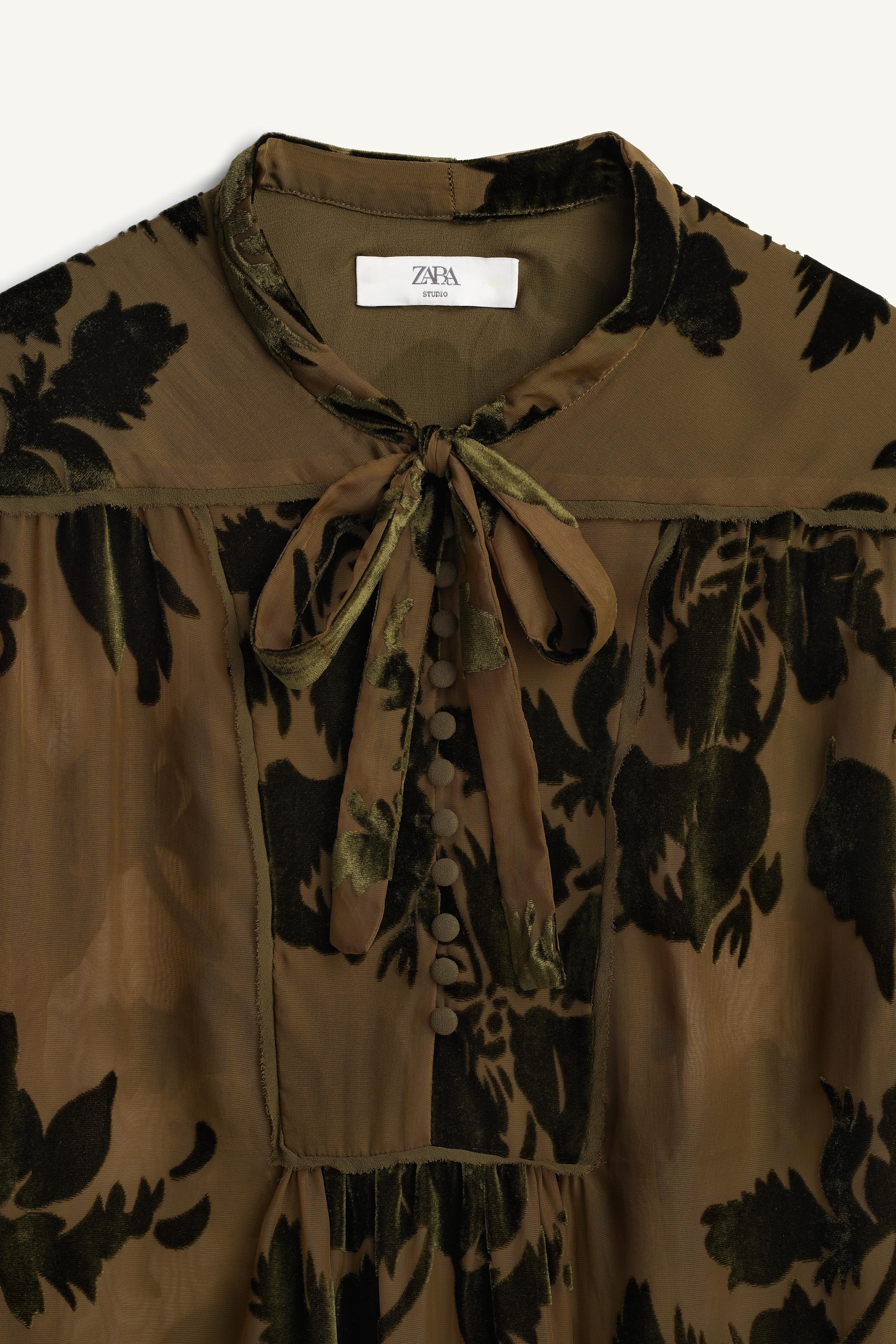 LIMITED EDITION DEVORÉ TIE TOP
