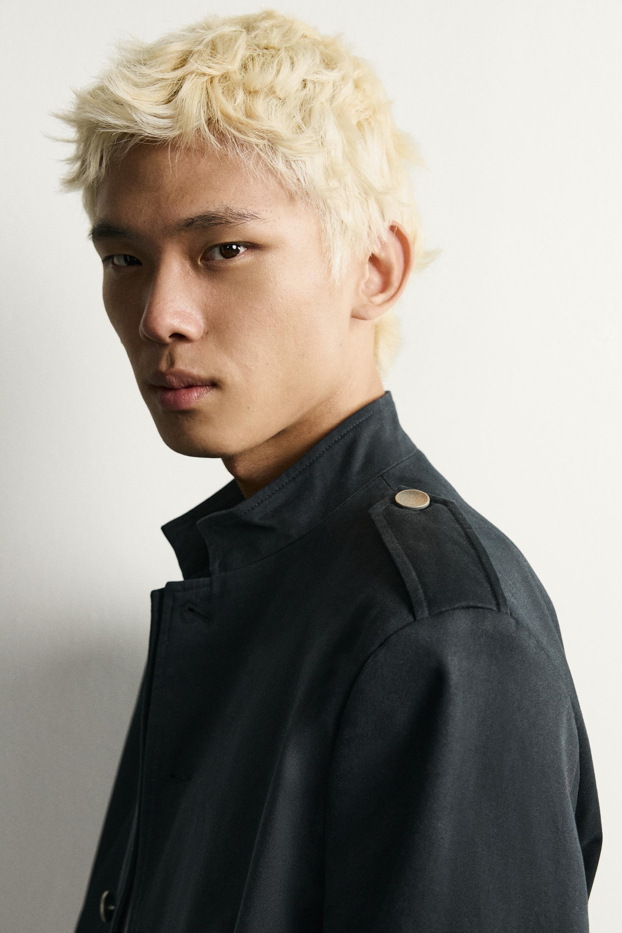 CONTRAST CROPPED FIT JACKET - thumbnail 5