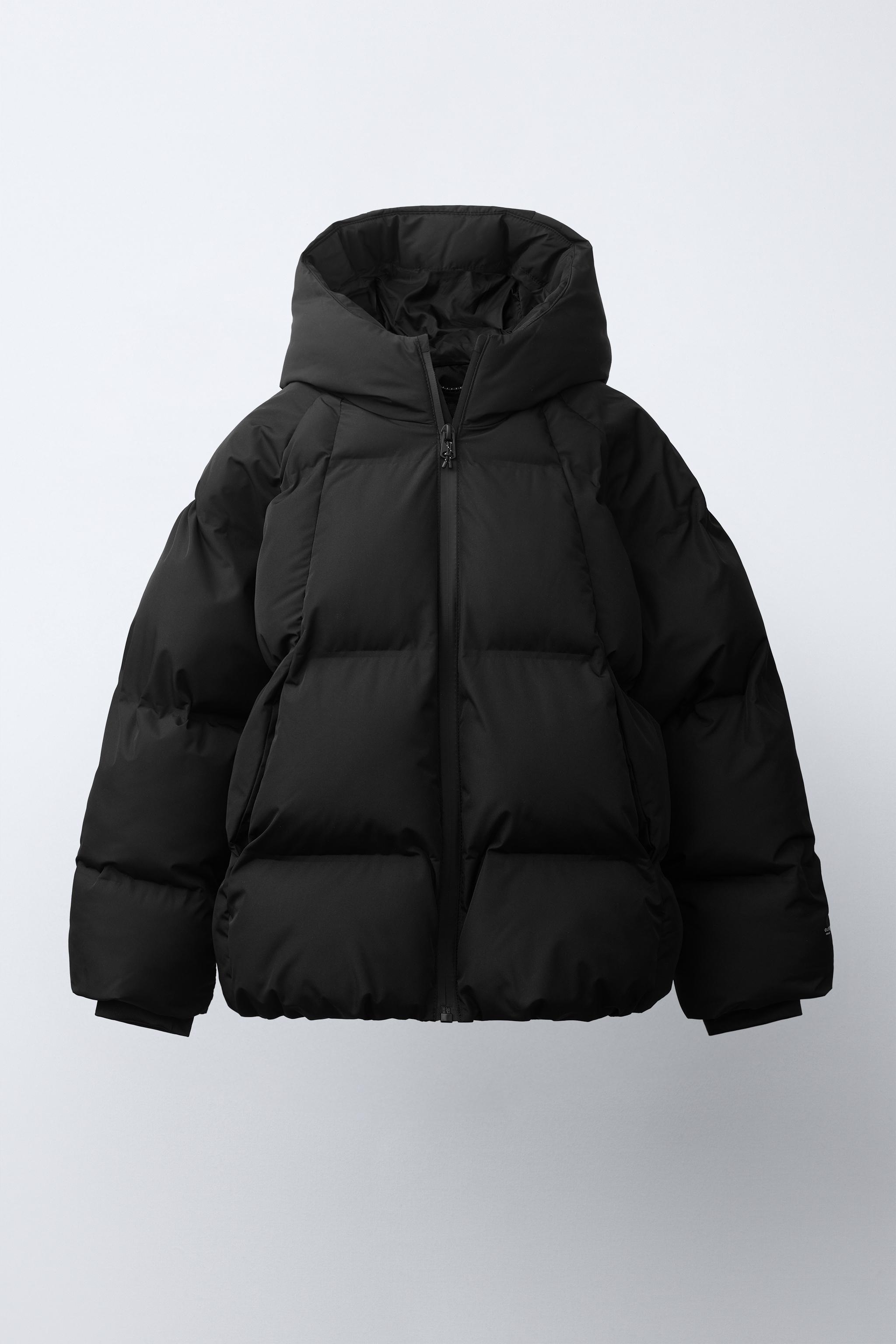 BLOUSON MATELASSÉ À CAPUCHE DÉPERLANT