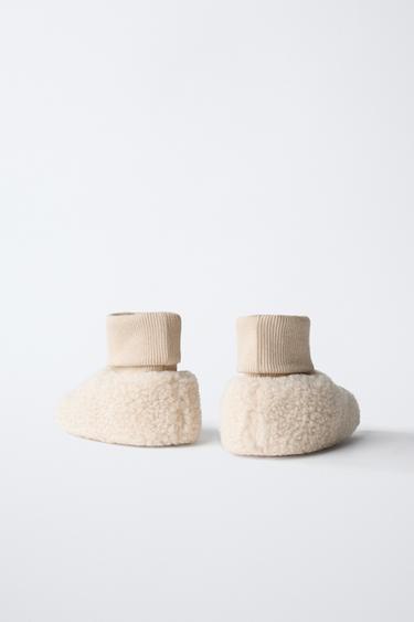 DETAIL SLIPPERS - Ecru White by Zara - Image 4