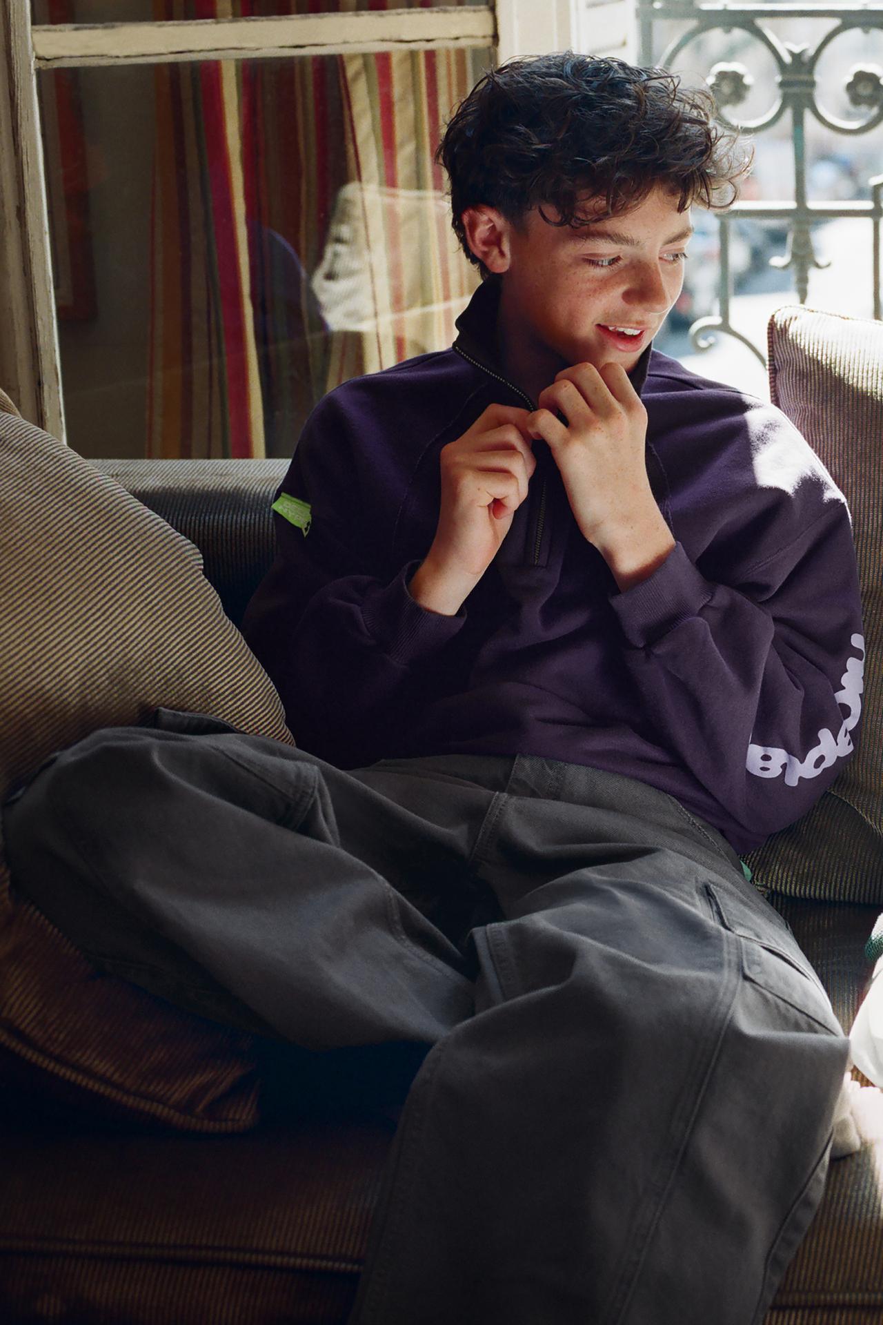 BARREL CARGO PANTS — Gray