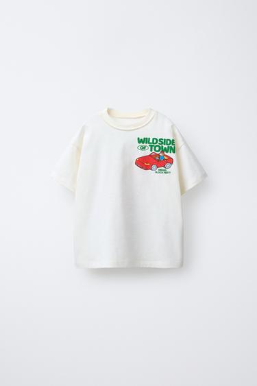 PLAYERA ESTAMPADO ANIMALES - Crudo de Zara - Imagen 0