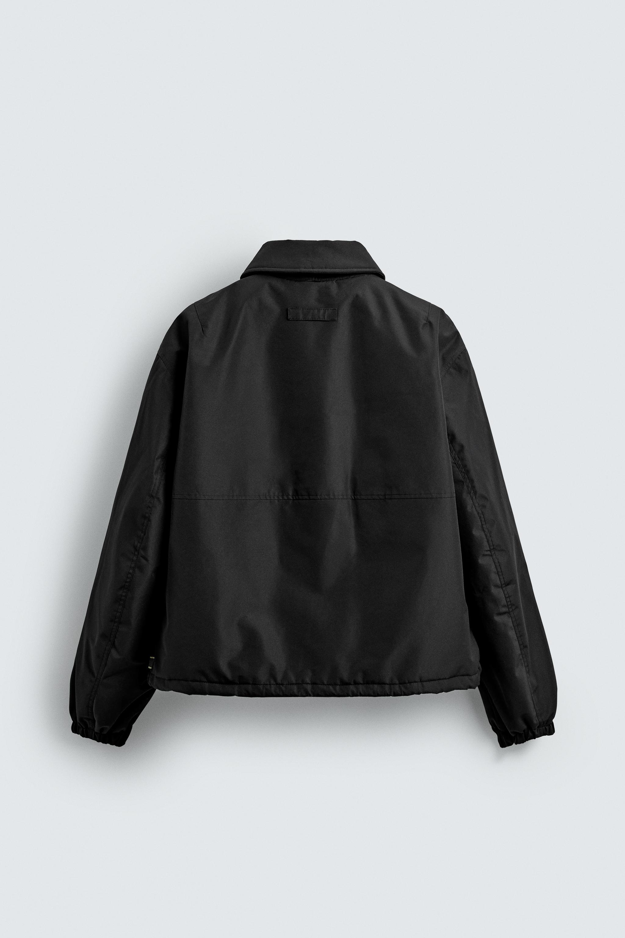 PADDED TECHNICAL JACKET - Brown | ZARA United States