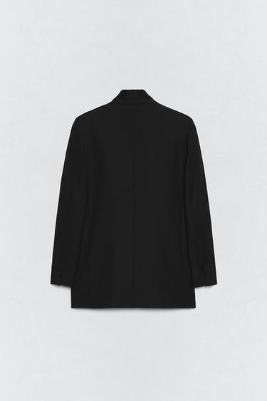 WOOL BLEND BLAZER SOSHIOTSUKI X ZARA - Black by Zara - Image 3