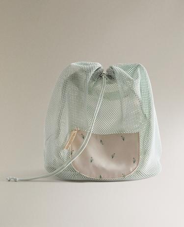 아이스크림 키즈 비치 백팩 - Zara 라이트 베이지