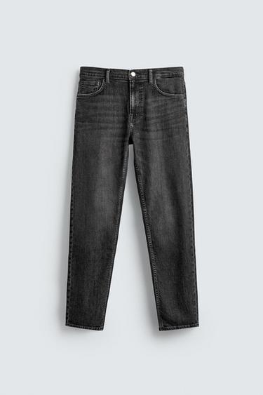 BASIC SLIM FIT JEANS - Grey by Zara