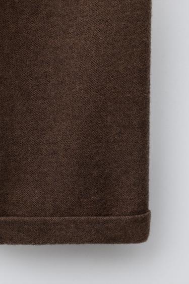 SOFT TOUCH BAGGY TROUSERS - Brown by Zara - Image 3