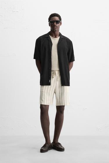 RELAXED FIT FLOWING SHIRT - Black by Zara - Image 0