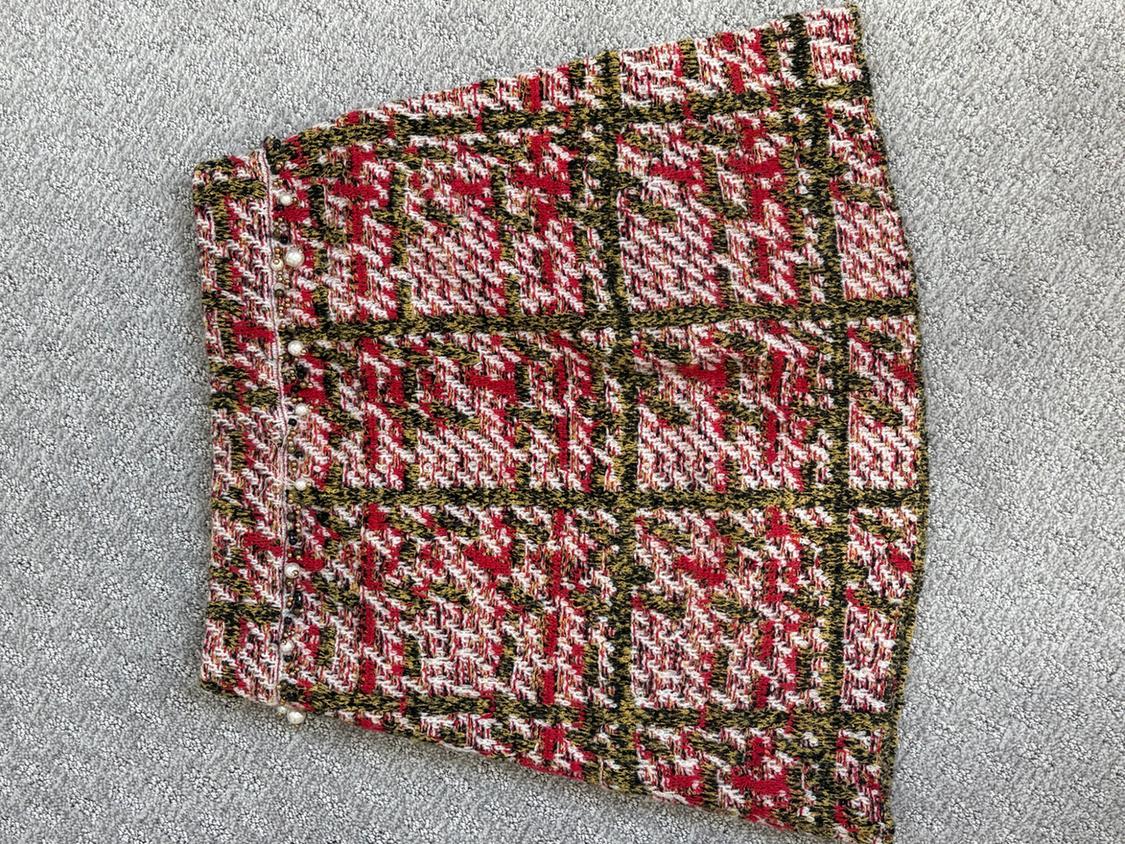 PLAID MINI SKIRT - Image 2