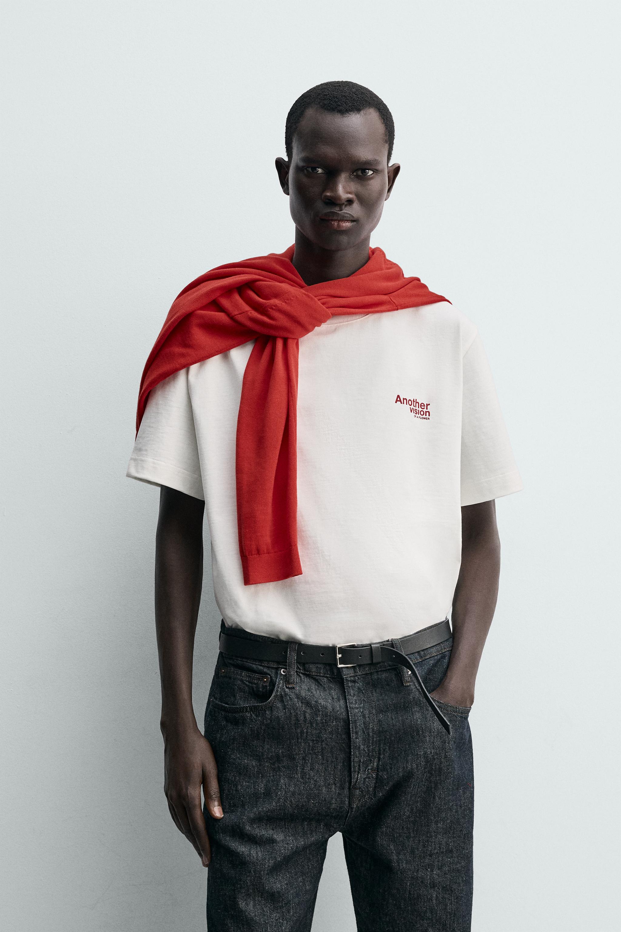 フローラルプリントTシャツ - ホワイト | ZARA Japan / 日本