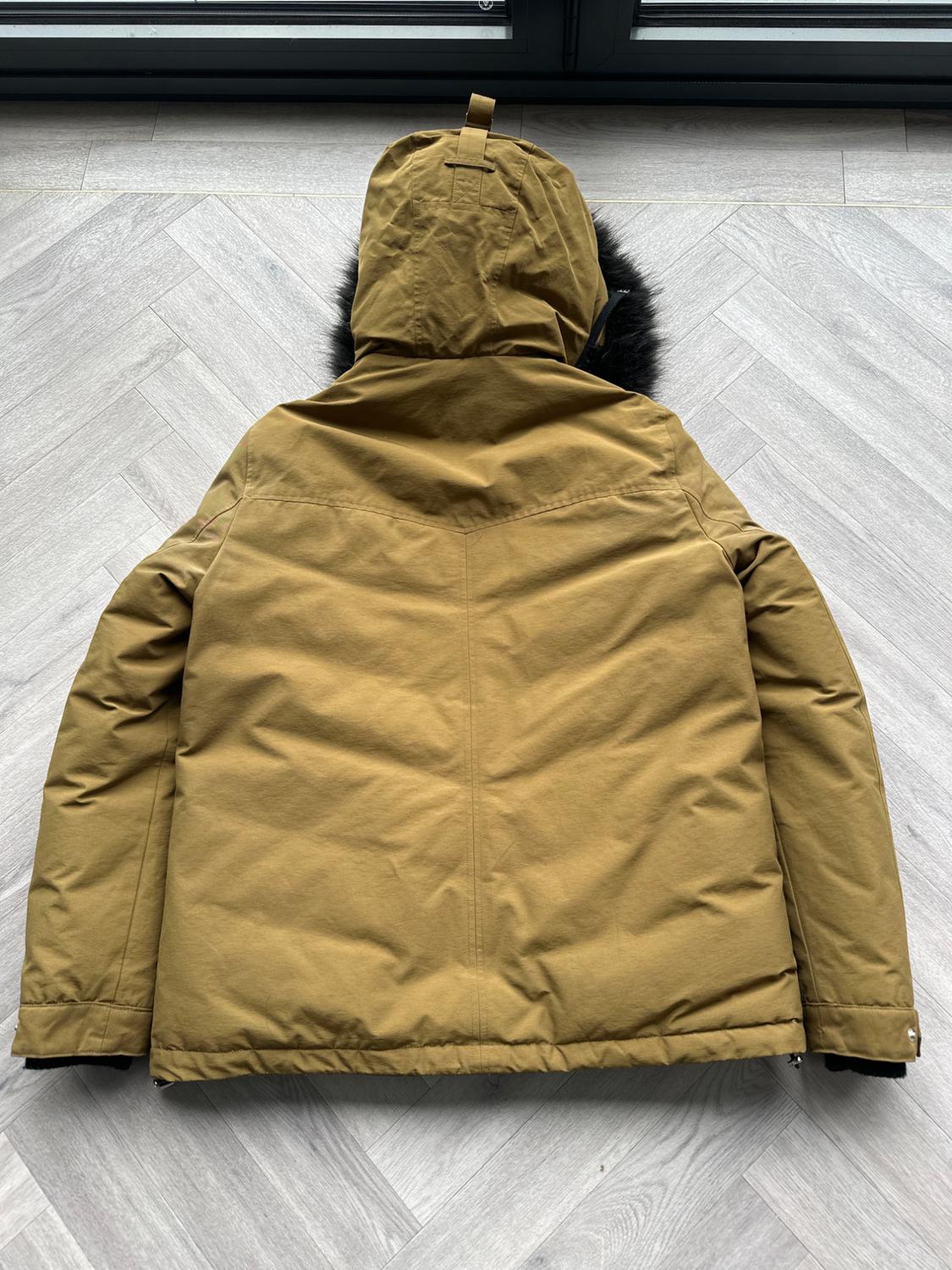 LADIES KHAKI/TAN COAT SIZE M - Image 2