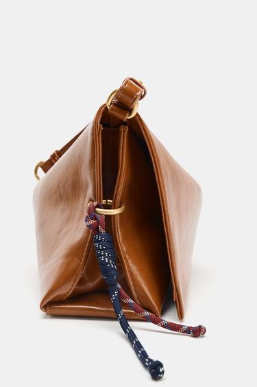 SAC MULTICHARMS - Marron foncé de Zara - Image 3