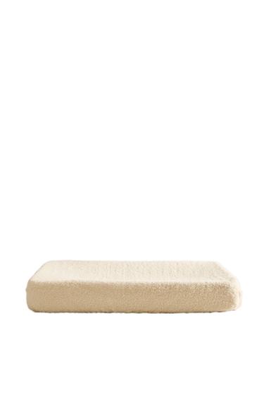 TERRY BABY CHANGING MAT COVER - Ecru by Zara