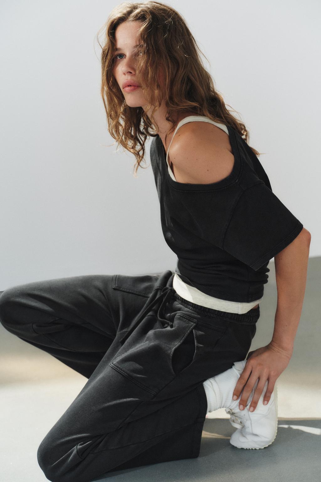 COTTON POCKET TROUSERS