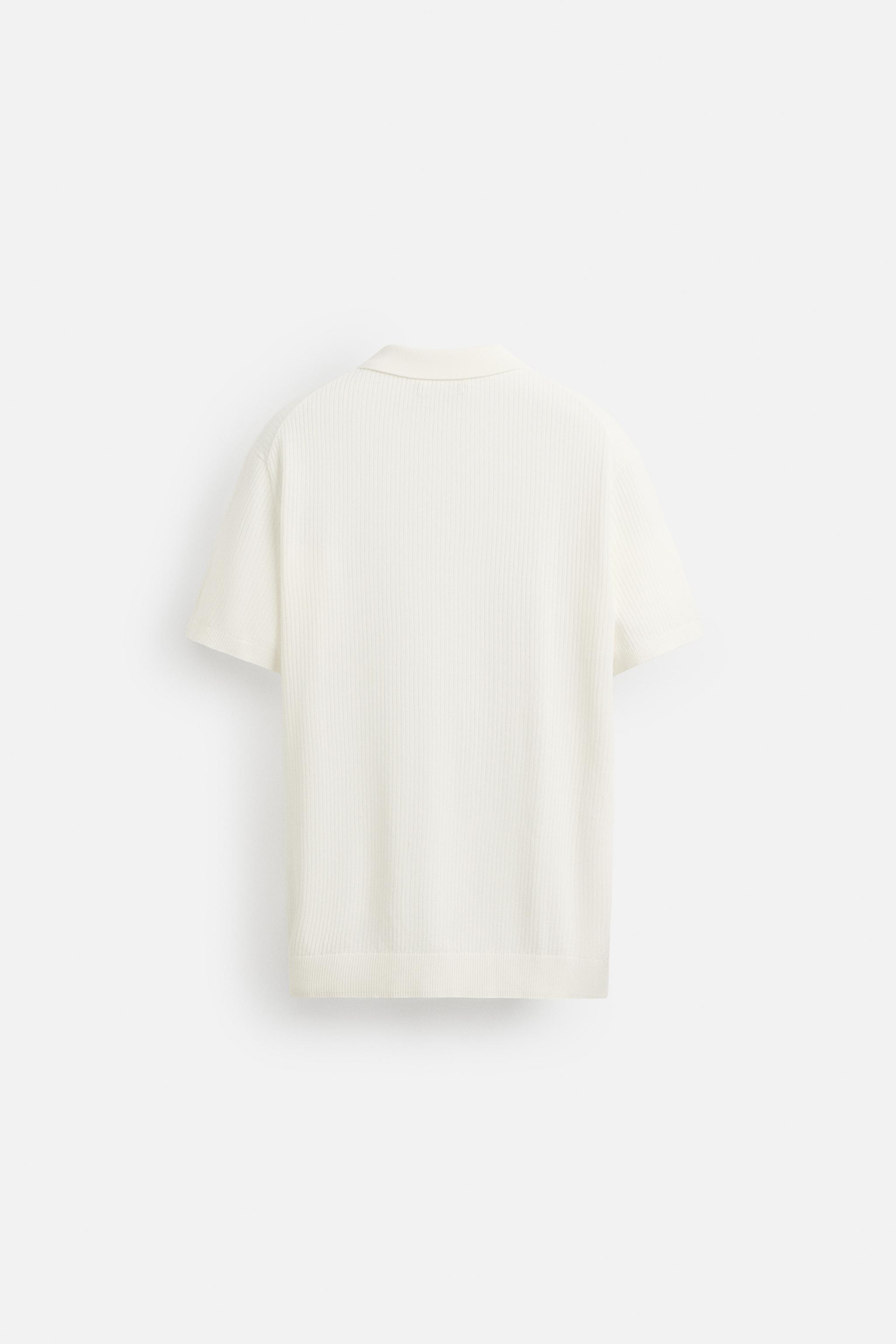 POLO EN MAILLE CÔTELÉE
