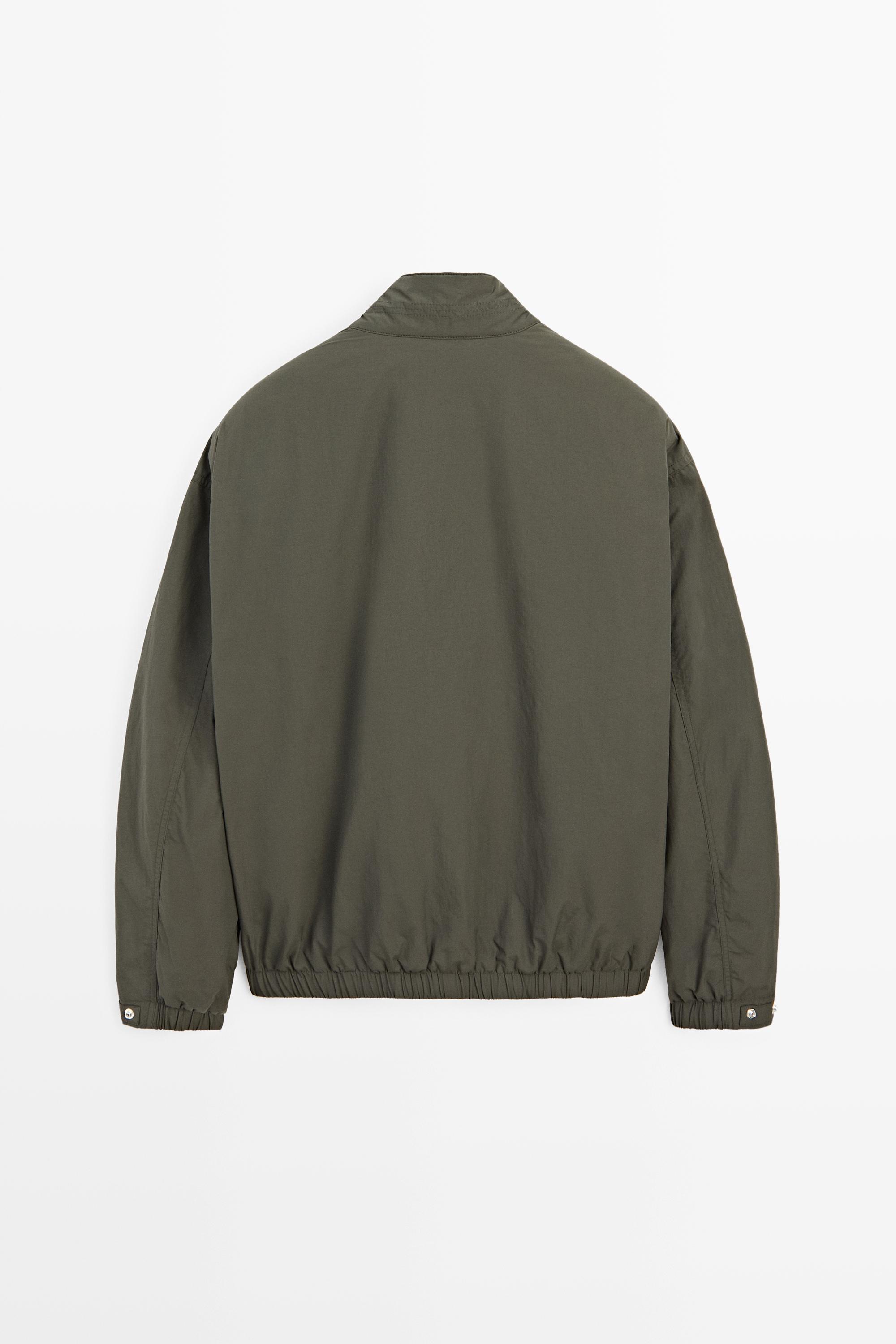 Technical boxy fit bomber jacket