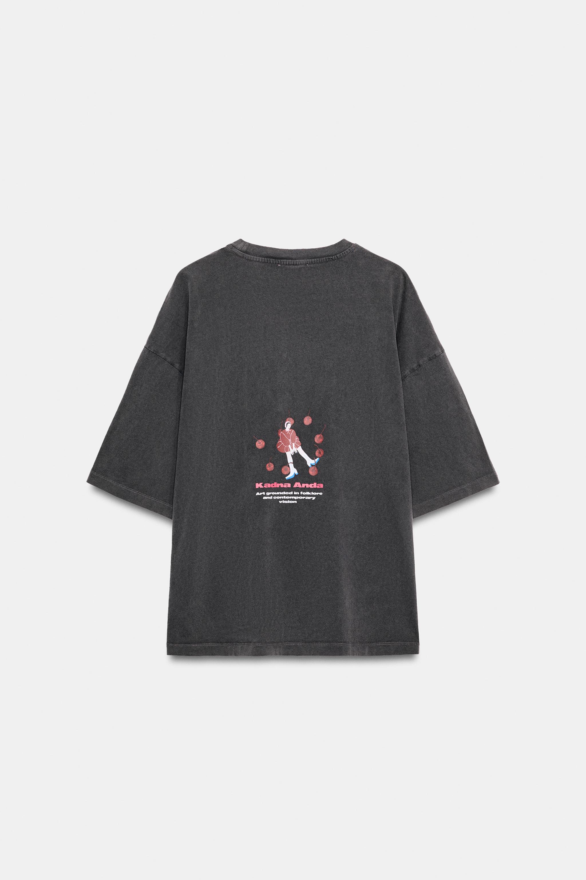 KADNA ANDA WASHED EFFECT T-SHIRT