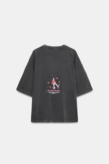 KADNA ANDA FADED EFFECT T-SHIRT - Anthracite grey by Zara - Image 3
