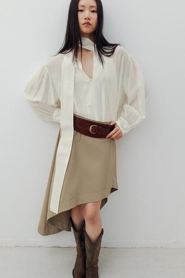 LOOK - Faded blue by Zara