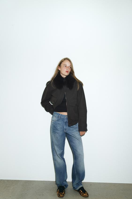 ANIMAL PRINT LEATHER SNEAKERS