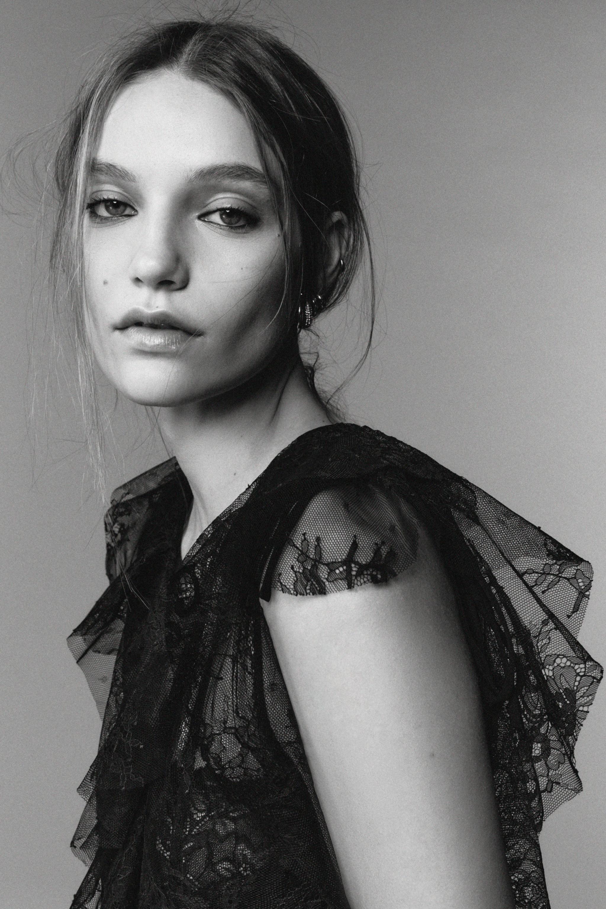 LIMITED EDITION LACE MIDI DRESS - Black | ZARA United States