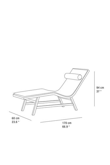 CHAISE LONGUE 01 - Marron foncé de Zara - Image 9