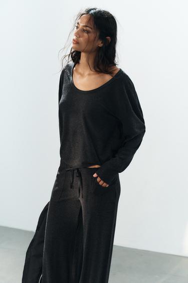 SOFT OVERSIZE T-SHIRT — Dark gray 1