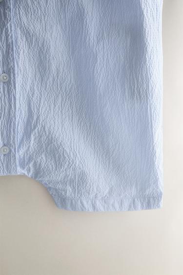 KIDS' SHORT ROMPER - Light blue by Zara - Image 3