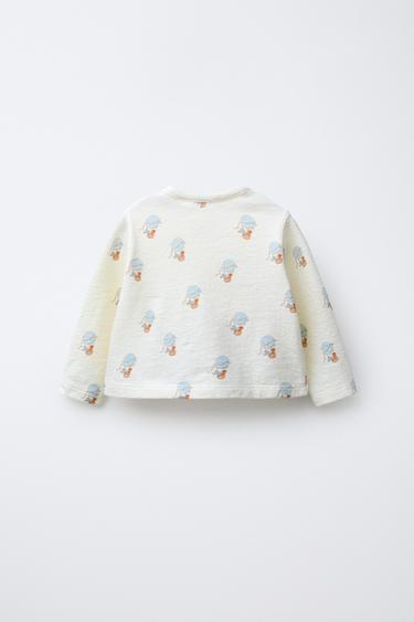 PRINTED JACKET - Ecru by Zara - Image 1