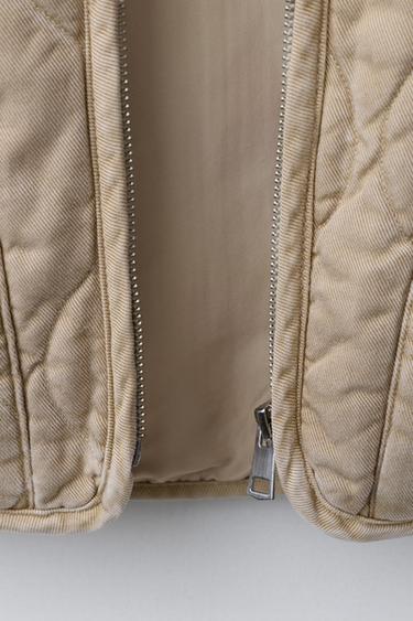 VESTE FLUIDE MATELASSÉE - Sable de Zara - Image 7