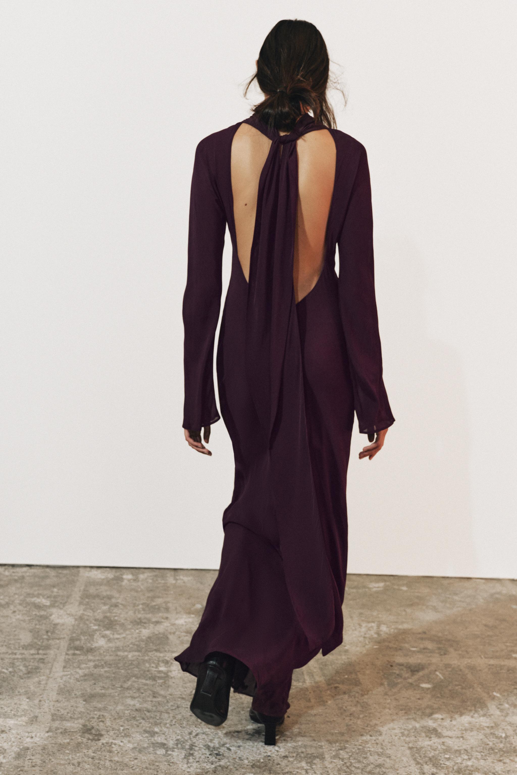 ZW COLLECTION CUT-OUT MAXI DRESS