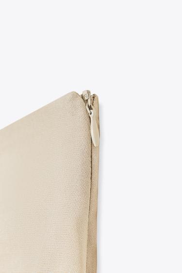 JUPE MIDI COMBINÉE CEINTURE - Beige clair de Zara - Image 9