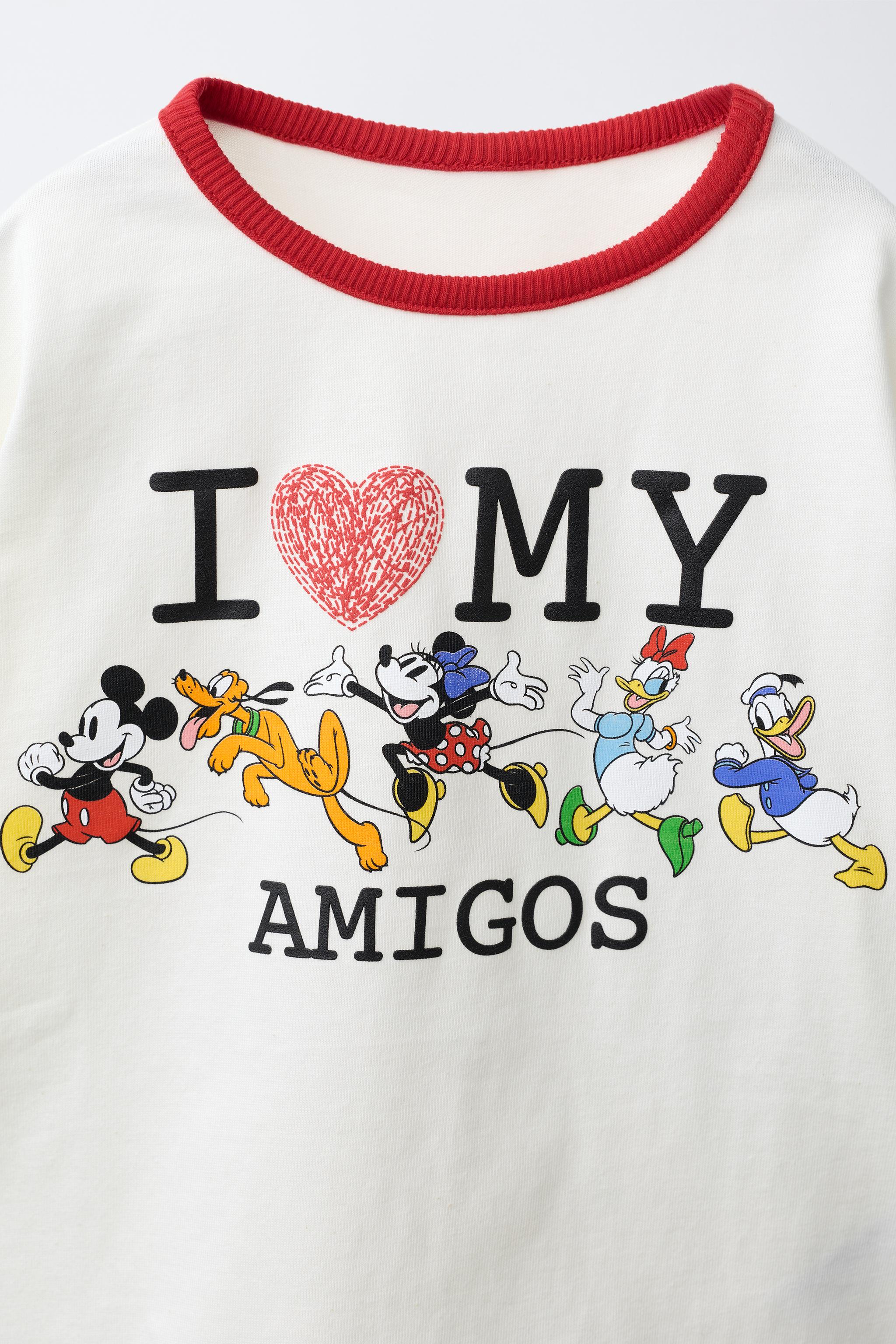 MICKEY MOUSE AND FRIENDS © DISNEY PRINT T-SHIRT