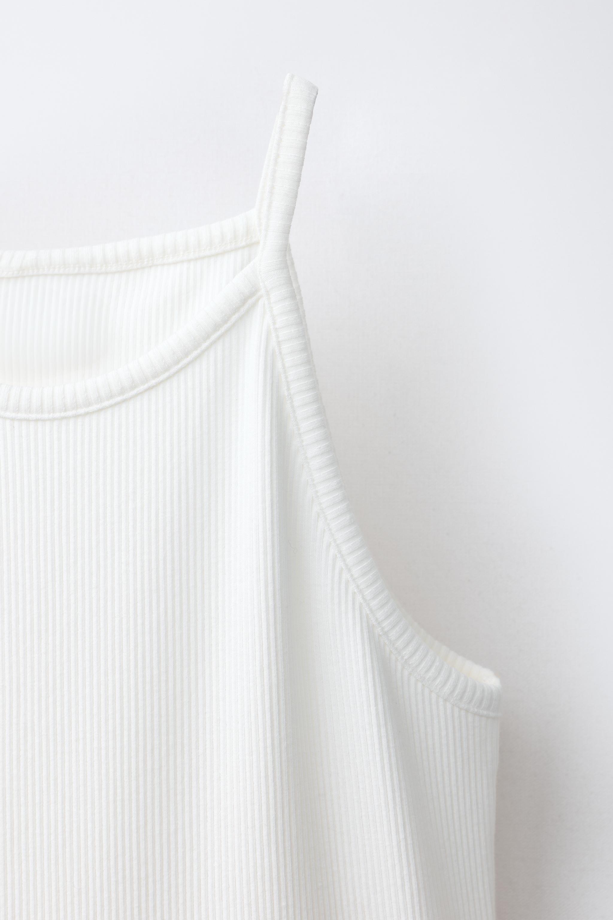RUFFLED RIBBED DRESS