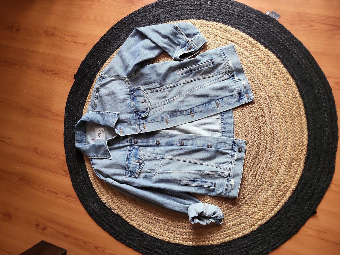 ZW COLLECTION OVERSIZE DENIM JACKET - Image 2