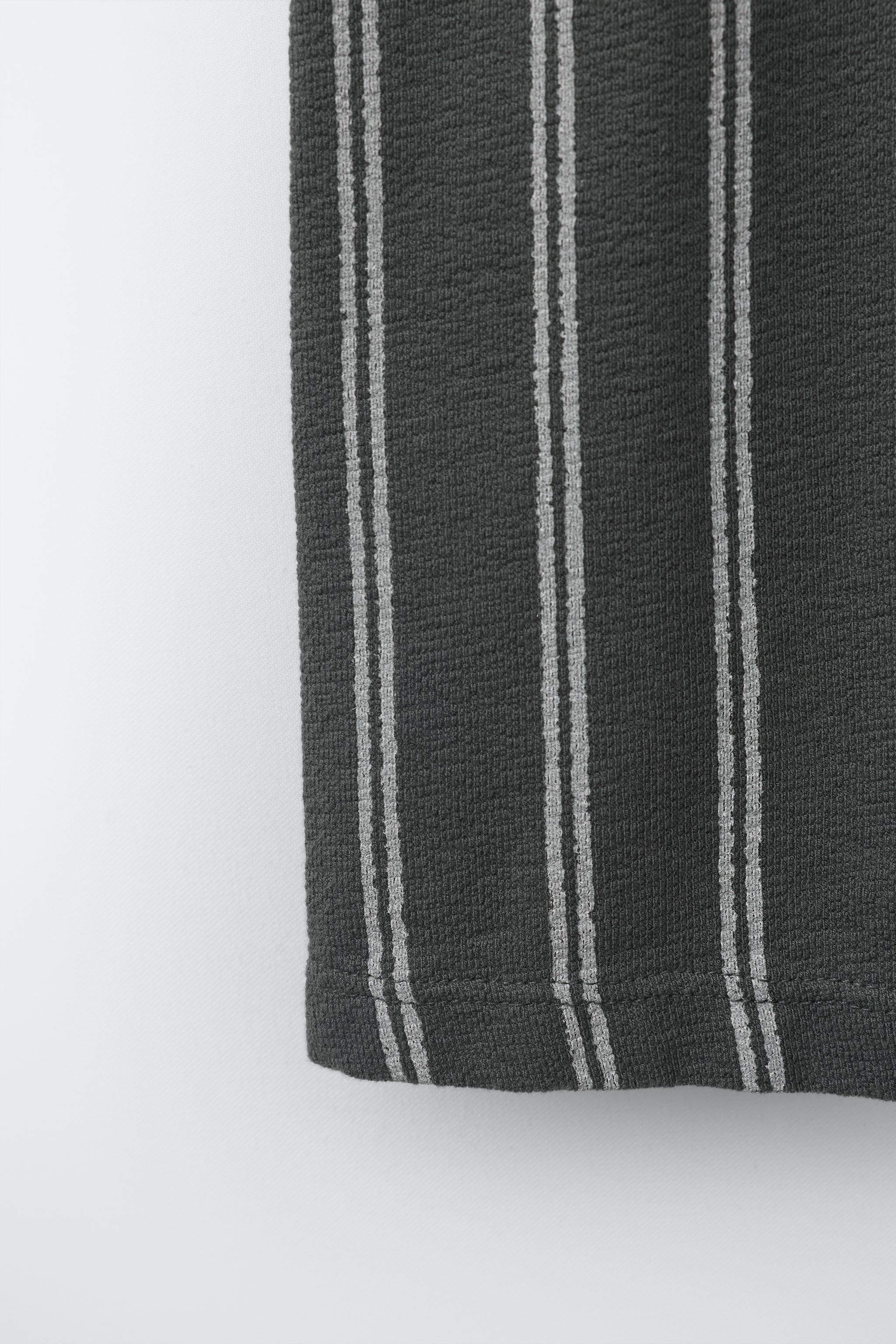 STRIPED RELAXED PANTS