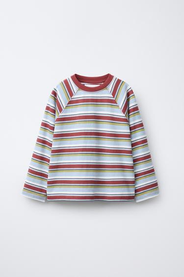 STRIPED T-SHIRT - Multicoloured by Zara