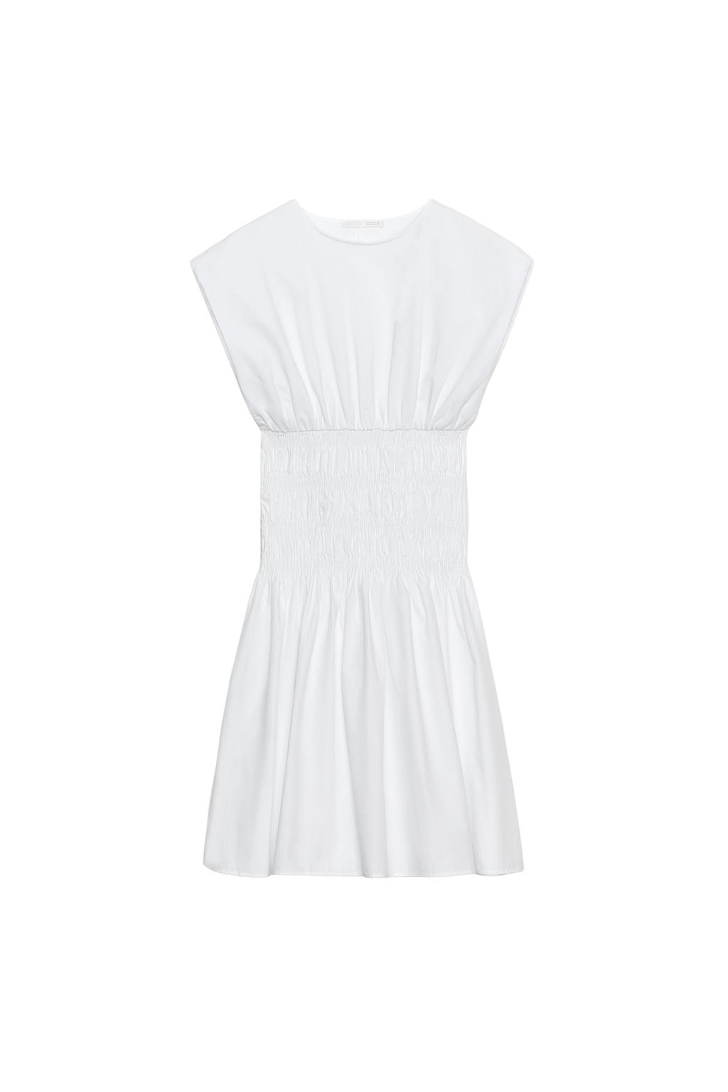 COMBINATION POPLIN DRESS - image 3
