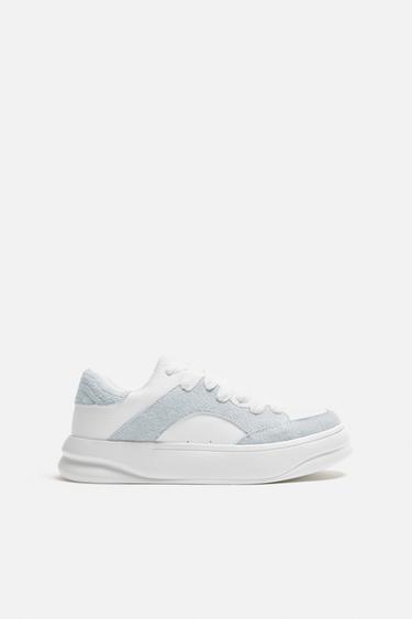 TÊNIS COM VOLUME - Azul-celeste da Zara