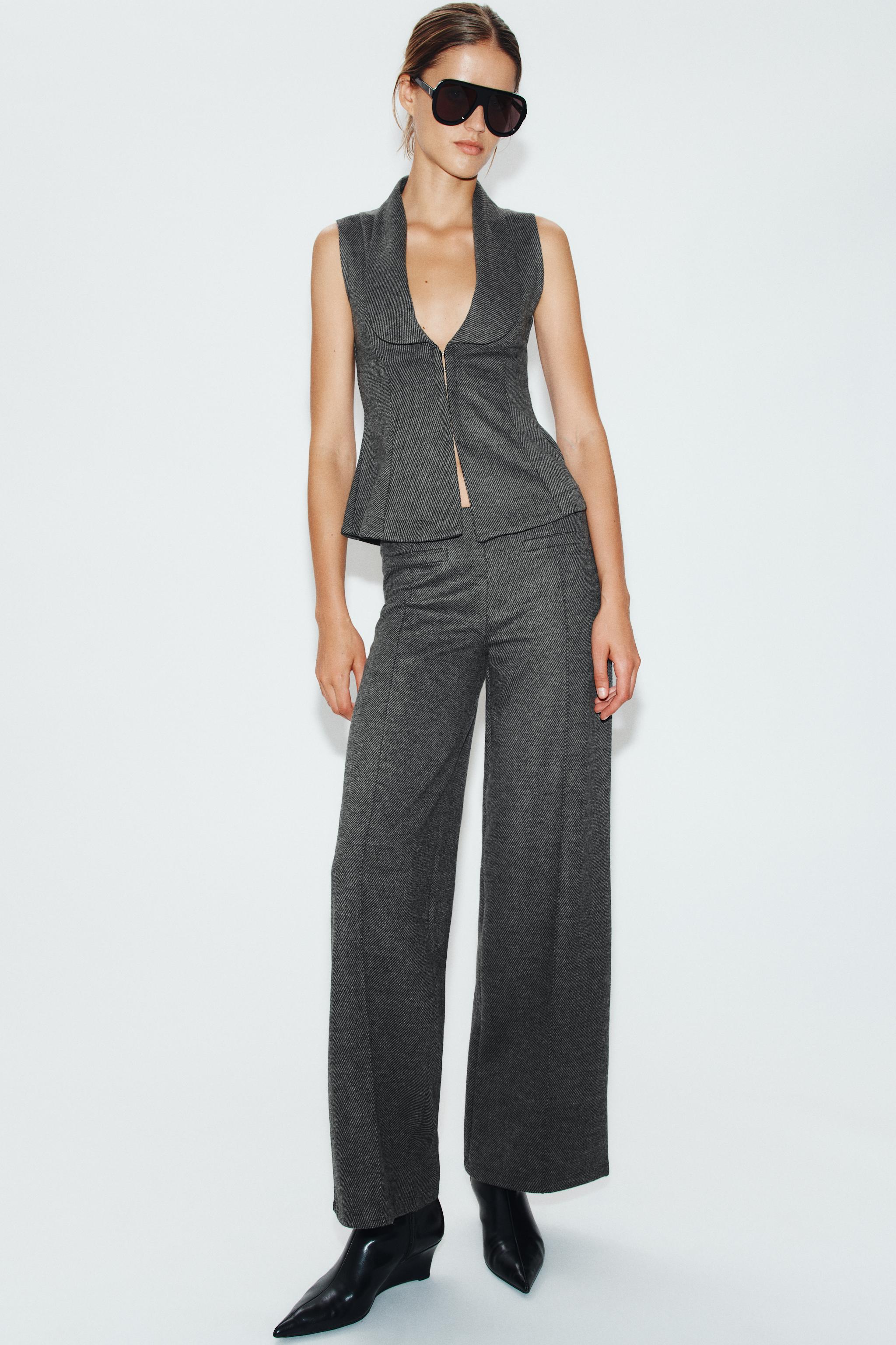 DARTED PANTS
