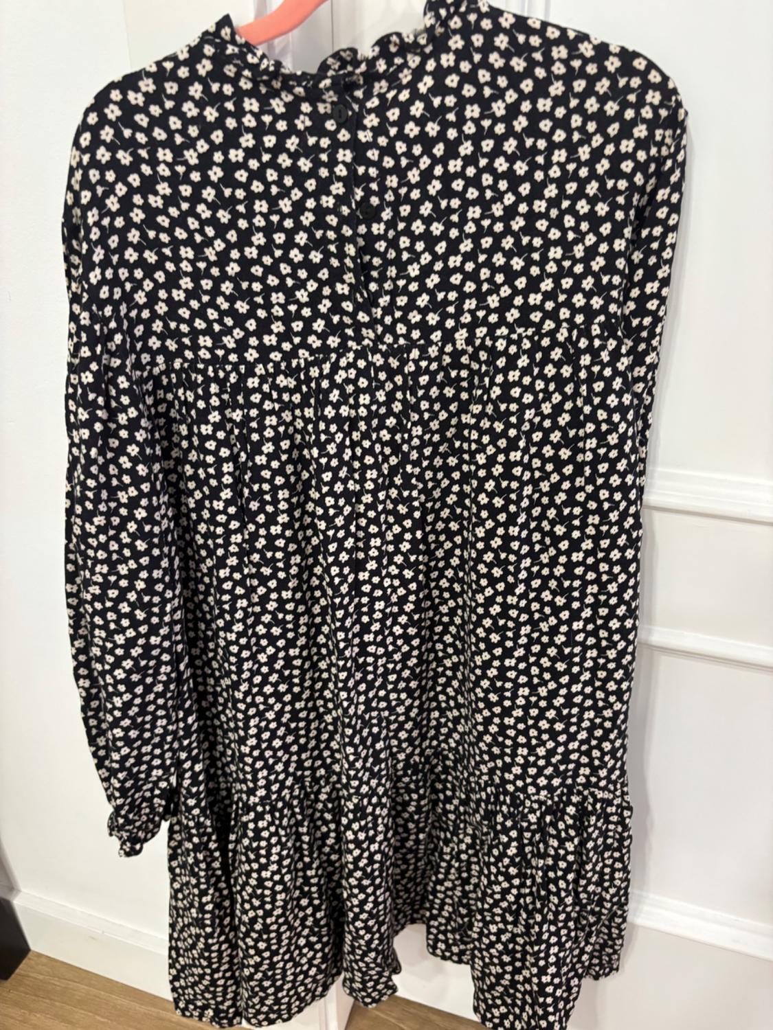 FLORAL PRINT DRESS WITH RUFFLED DETAIL - Image 6